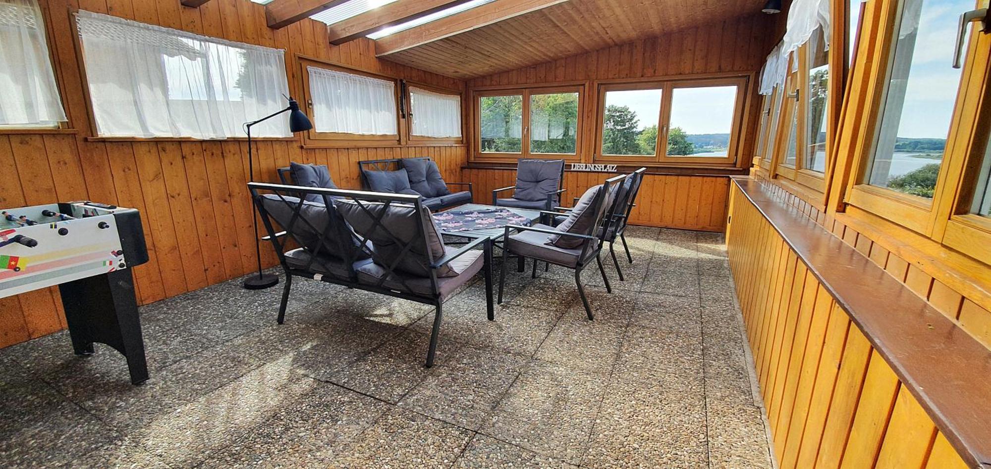 Ferienhaus Am Seeblick Garten, Grill, Billard, Dart, Bike, Sauna Ww-Seeblick Driedorf Exteriör bild